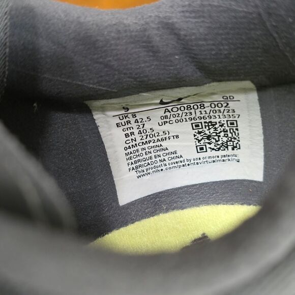 Nike Triple Jump Elite 2 Track & Field Jumping Spikes Men's 9 Black AO0808-002 - Picture 12 of 12